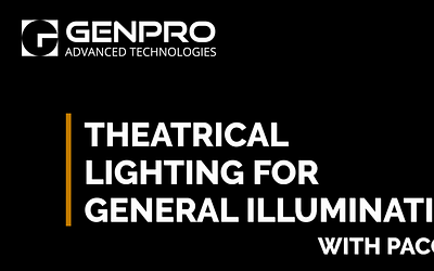Theatrical Lighting for General Illumination of Large Spaces